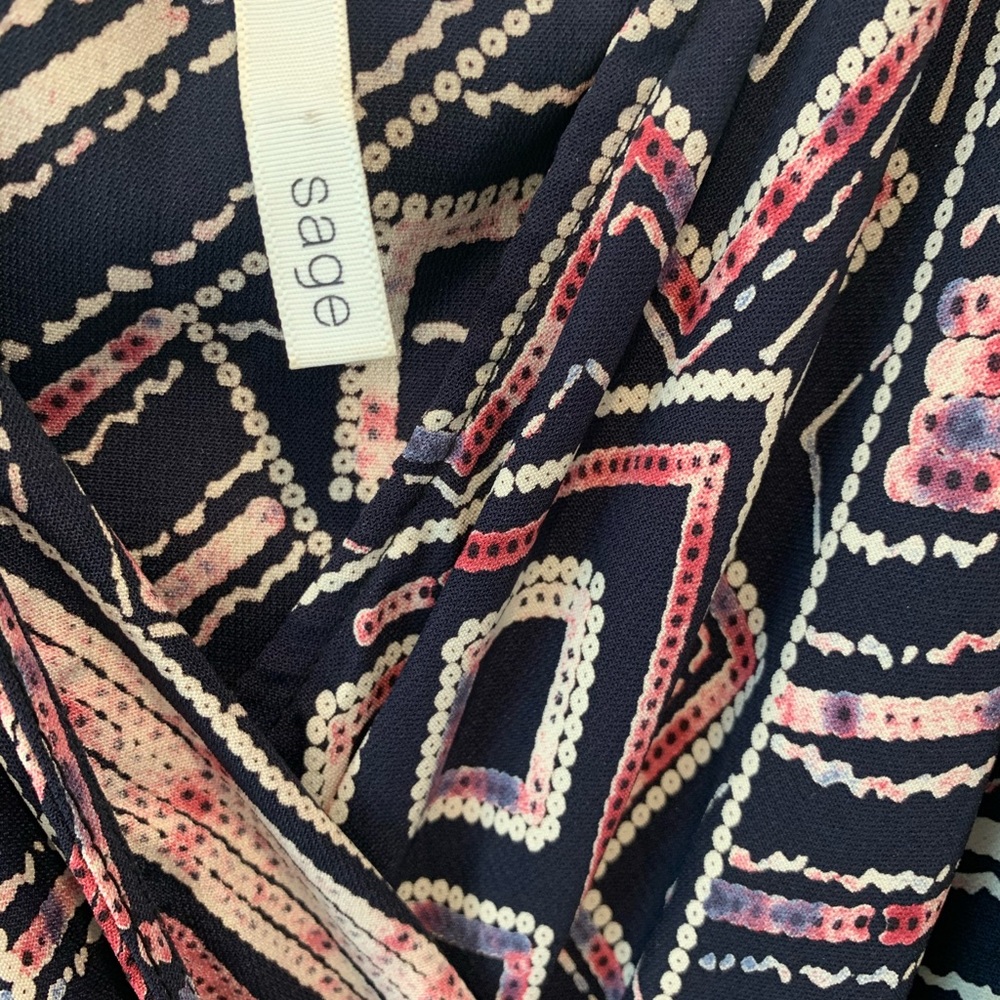 Patterned Spaghetti Strap Jumpsuit - image 4